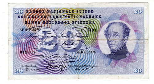 Suisse switzerland billet - suisse,