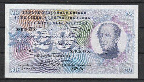 Svizzera banconota da 20 - svizzera,