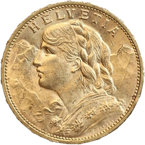 Francs vreneli suisse - francs,