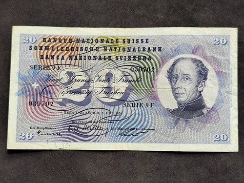 Suisse francs 1956 ref - :,