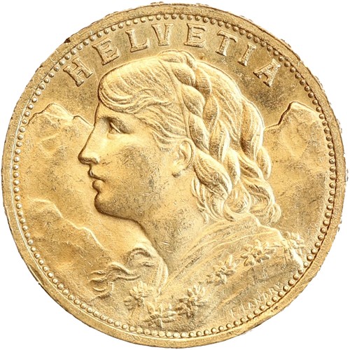 Francs vreneli suisse - francs,