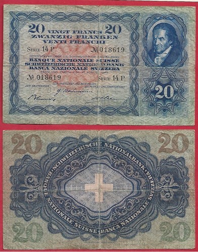 Suisse francs 08 - 15,