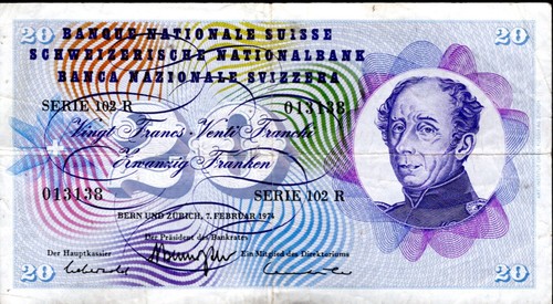 Suisse switzerland billet - switzerland,