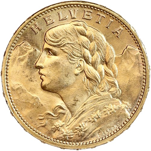 Francs vreneli suisse - 20,