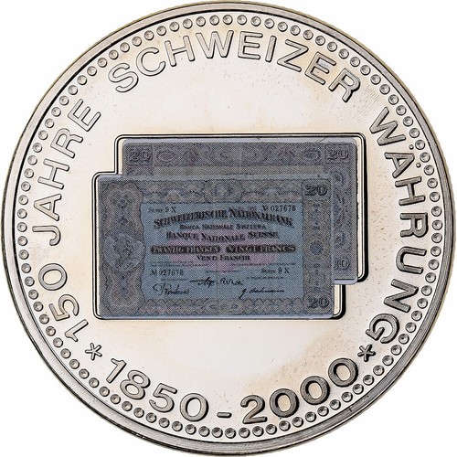 Suisse médaille 150 - médaille,, ans