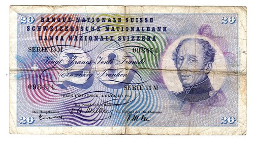 Suisse switzerland billet - suisse,