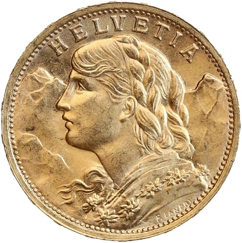 Francs vreneli suisse - vreneli,