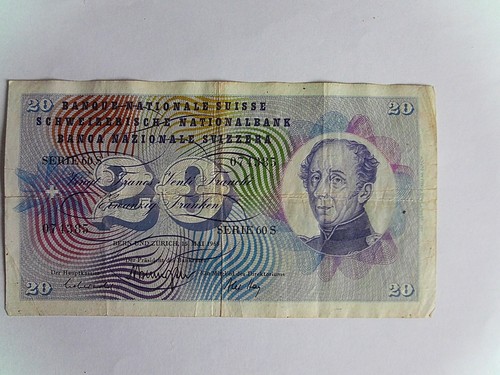 Billet banque 20 francs - banque,