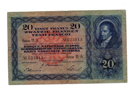 Suisse switzerland billet - suisse,