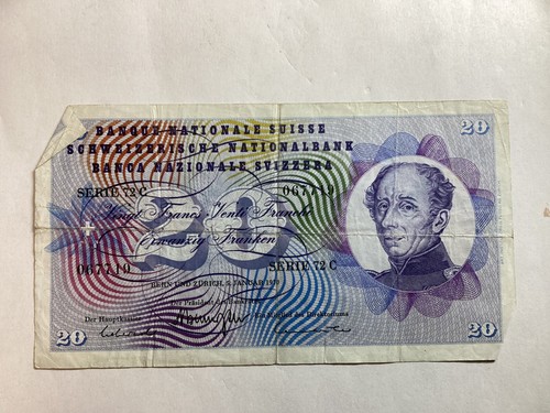 Billet francs suisse - francs,