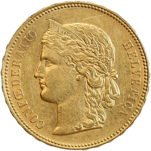 Francs helvetia suisse - 20,