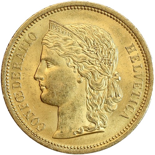 Francs helvetia suisse - 20,