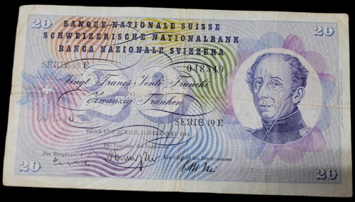 Banconota franchi - 20,